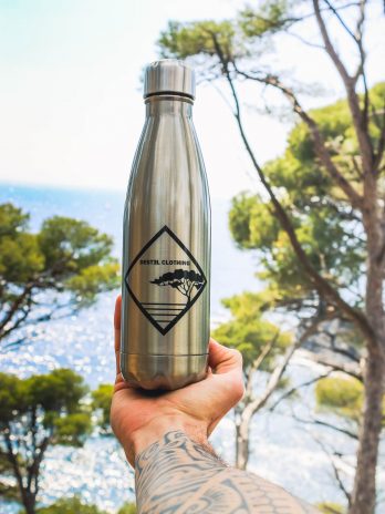 Bouteille pin et mer