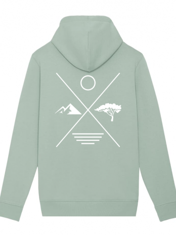 sweat aloé logo X mer montagne destel clothing