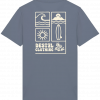 T-shirt mineral grey, marque destel, logo summer vibes